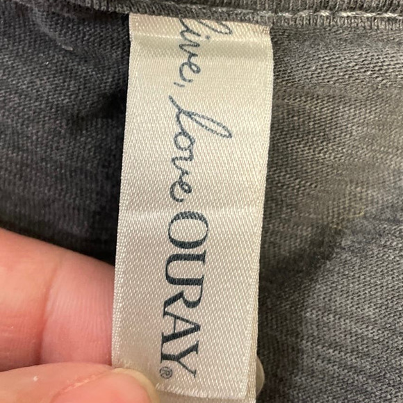 Live Love Ouray Womens Medium Elements of Freedom America V-Neck Tee Shirt - Picture 6 of 7